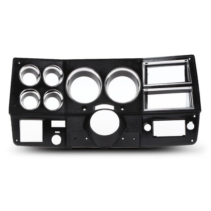G-PLUS Truck Dash Bezel Panel with A/C Wiper Switch Hole Lower Cover Compatible with Chevy GMC Truck Blazer Suburban 1981-1983 Black 14023004