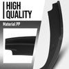 G-PLUS Rear Bumper Side Skirt Lip Splitter Canard Compatible with Honda Civic 4 Door Sedan 2016 2017 2018 2019 2020 2021,Not Fit Si or Hatchback Model Black