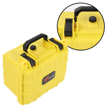 G-PLUS Yellow Graded Card Storage Box Fit BGS PSA SGC FGS Graded Sports Trading Cards, Deep Travel Size Waterproof Case Slab Holder & Protector Holds 45 PSA Graded Cards or 100 Ungraded Cards