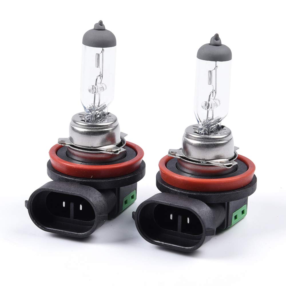 G-PLUS Driving Fog Lights Compatible with 2009-2014 Nissan Maxima Only, Clear Bumper Fog Lamps A pair W/Bulbs + Switch Harness Kit
