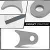 G-PLUS 4-pack Weld On Shock Tab/Shock Mount Tube Mounts Compatible with Tubes 1.5" Fit 1.25"-2" Tube Diameter