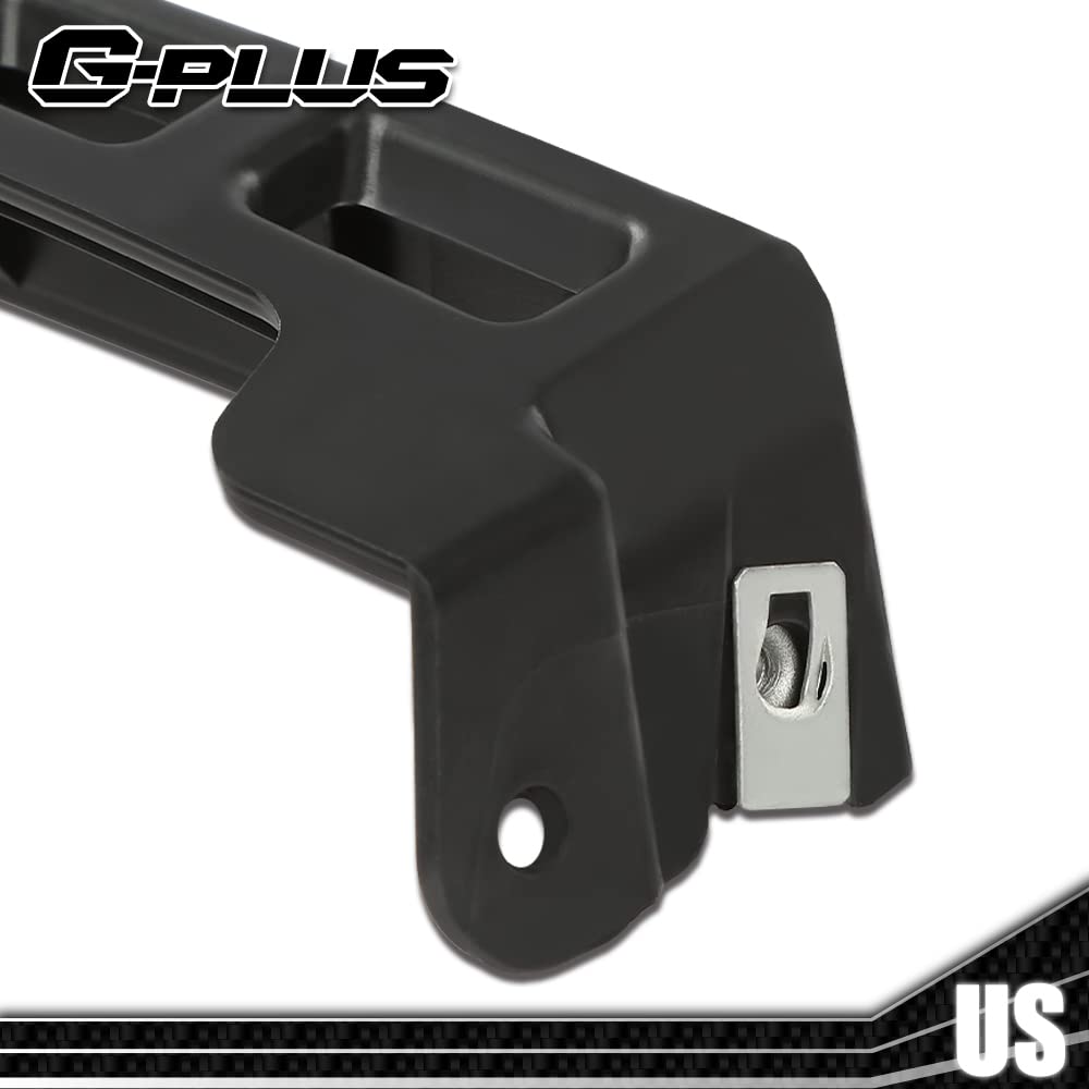 G-PLUS Front Lower Bumper Guide Brackets Driver Passenger Compatible with 201 -2022 Chevy Equinox GM1042153, GM1043153,23227561, 23227562 Black