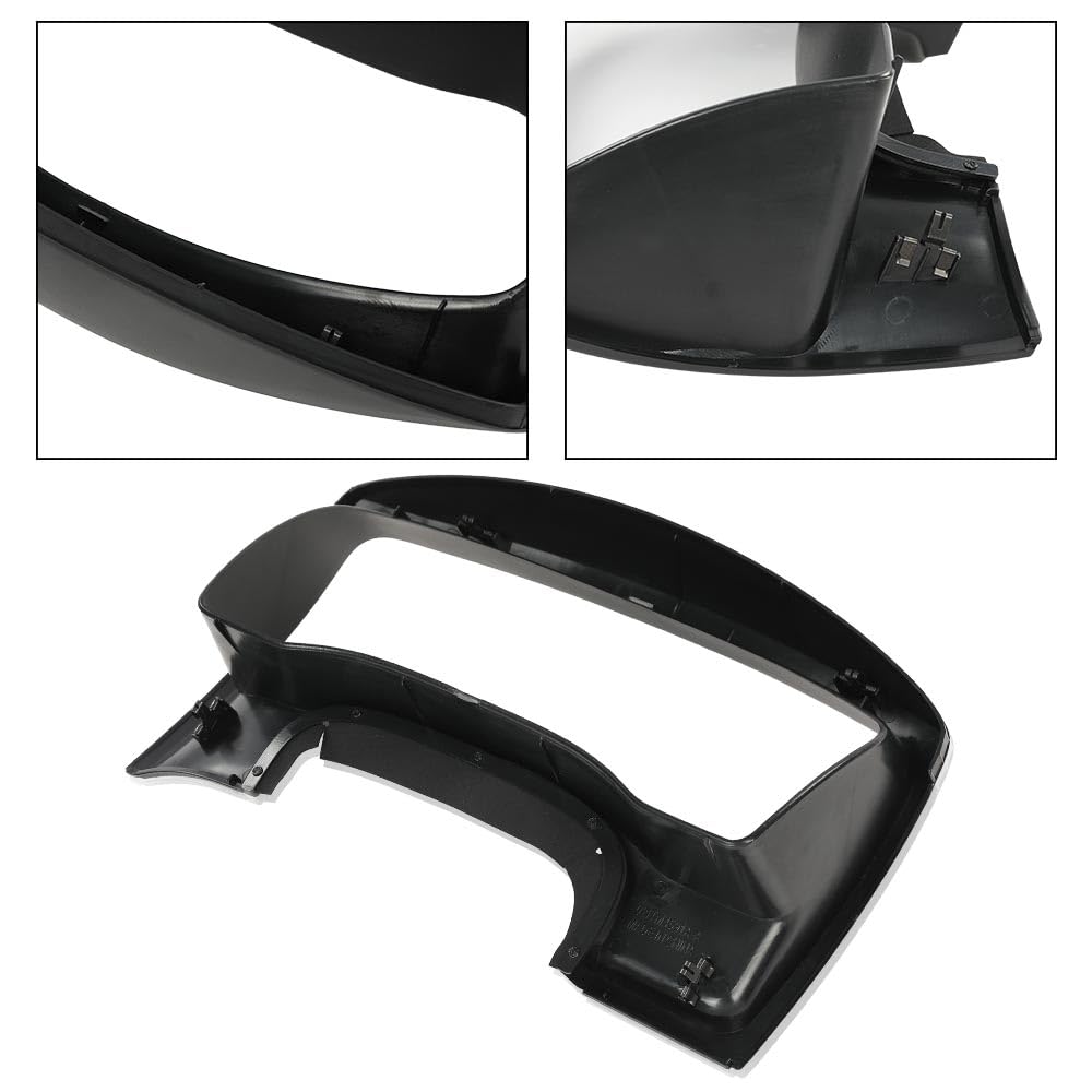 G-PLUS Instrument Cluster Dash Trim Bezel Compatible with Chevy Colorado/GMC Canyon 2004 2005 2006 2007 2008 2009 2010 2011 2012