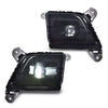 G-PLUS LED Fog Lights Compatible With 2019 2020 2021 Chevy Silverado 1500,Front Bumper Driving Fog Lamps W/o Wiring Kit Driver & Passenger Pair (Smoky Lens Black Housing)