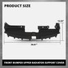 G-PLUS Front Bumper Upper Radiator Support Cover Compatible with Jeep Compass 2011-2017 68109867AA, CH1087123