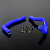 G-PLUS Silicone Radiator Coolant Hose Kit Clamps Compatible With 1997-2002 TOYOTA SUPRA JZA80 2JZ-GTE TURBO VVTI Blue