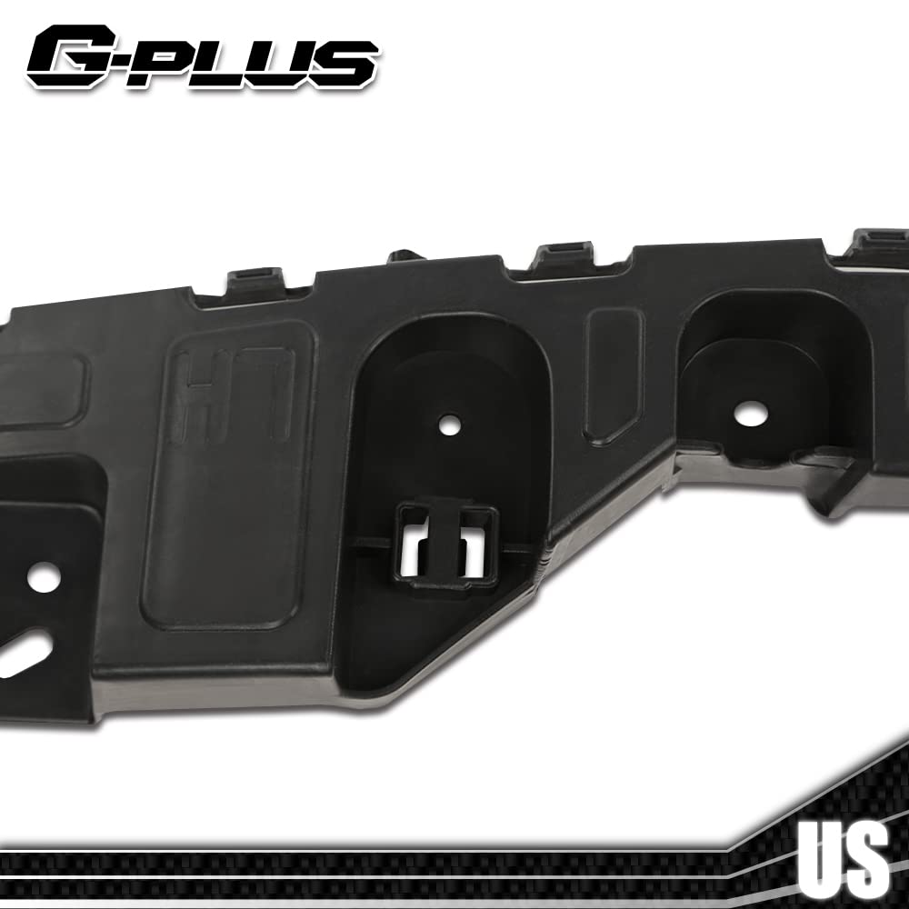 G-PLUS Bumper Bracket Retainer Front Pair Support Compatible with Chevy Trax Black 2015 2016 Driver & Passenger Side Bumper Bracket