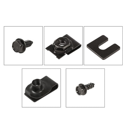 G-PLUS Fender Sheet Metal Bolt Kit Set Compatible with 1968-1972 Chevelle/El Camino 70-72 Monte Carlo 190Pcs Sheet Metal Bolt Hardware Kit Front End Fastener Kit
