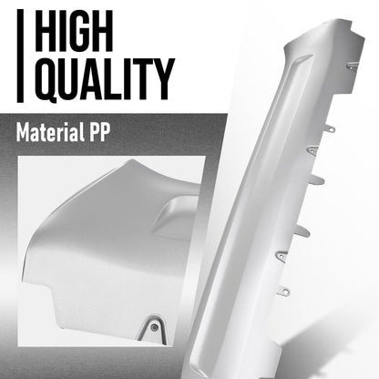 G-PLUS Front Lower Bumper Cover Shield Valance Compatible with Volvo XC90 2016-2019 313533838, VO1087100 Silver