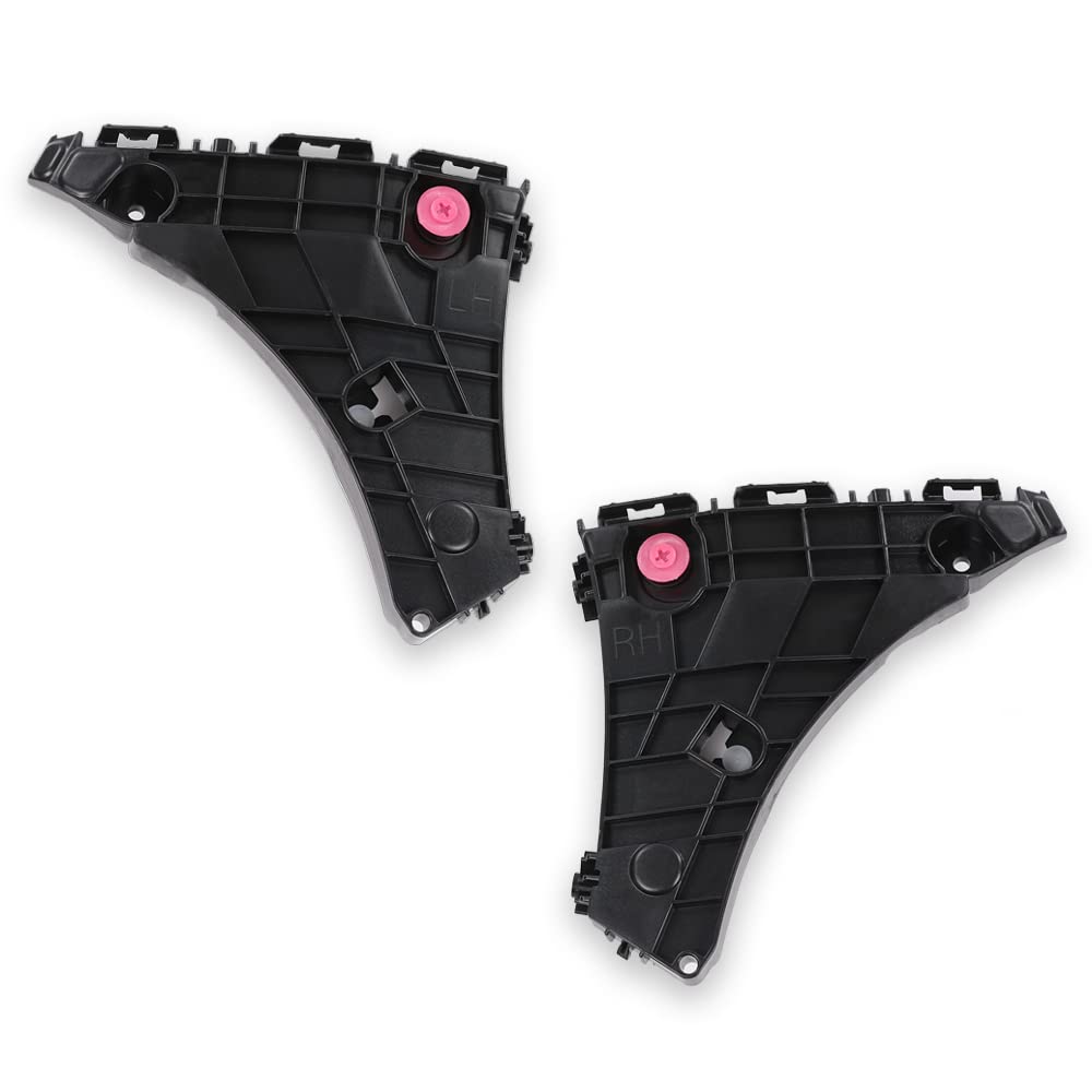 G-PLUS Front Bumper Brackets Compatible with Toyota Tundra 2014 2015 2016 2017 2018 2019 2020 2021 Black Driver & Passenger Side Bumper Bracket Retainer