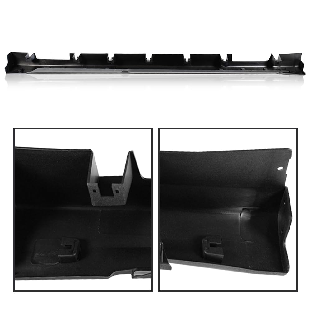 G-PLUS Primed Exterior-Rocker Panel Molding Trim Compatible with 2013-2018 Ford Fusion DS7Z-5410177-A Black