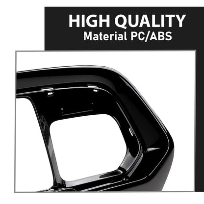 G-PLUS Bumper Grille Bezel Fascia Applique Compatible with Jeep Grand Cherokee 2016-2021 68310779AA