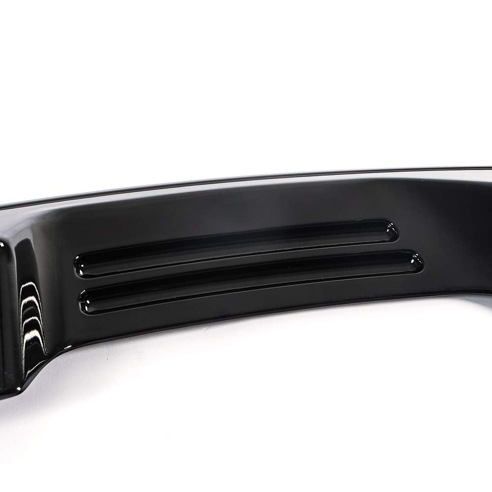 Rear Spoiler Wing Compatible for Ford Mustang Coupe 2015-2020 GT500 Style Gloss Black