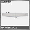 G-PLUS Rear Bumper Skid Plate Compatible with Benz X164 GL-Class GL450 GL500 GL550 2009-2012 A1648840190 Silver