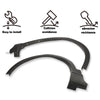 G-PLUS Front Left & Front Right Fender Flares Compatible with Ford Escape 2013-2017 Wheel Cover Protector, Wheel Well Arch Opening Molding Flares CJ5Z-16268-AB