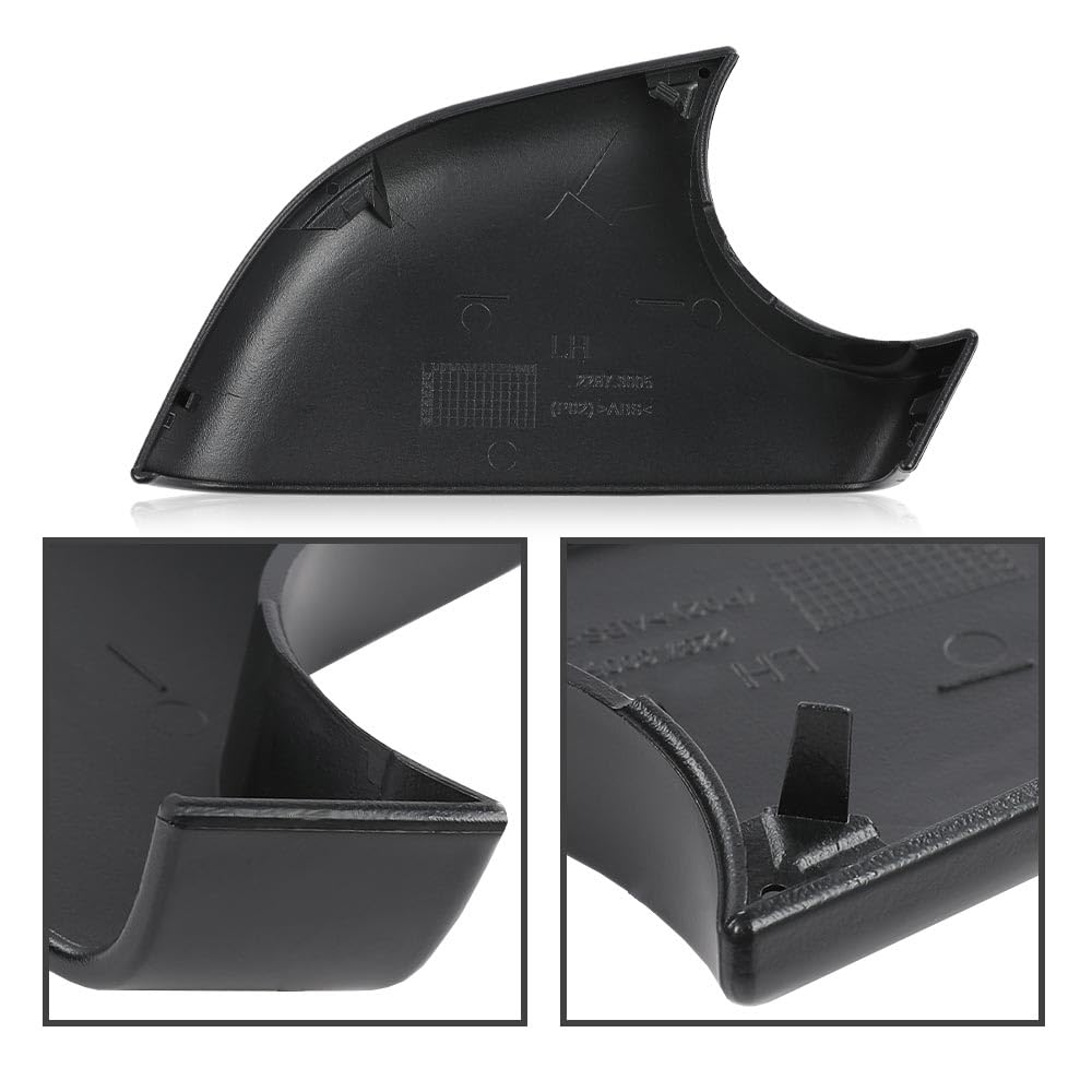 G-PLUS Rearview Mirror Lower Cover Holder Tray Left Driver Side Compatible With Tesla Model 3 2017-2022 22873005 Black