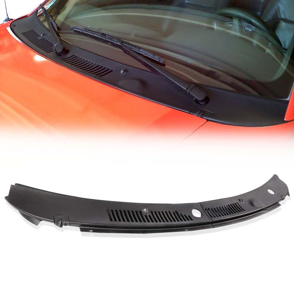 G-PLUS 2Pcs Windshield Wiper Cowl Vent Grille Grills Panel Hood Compatible with Ford Mustang GT SVT 1999 2000 2001 2002 2003 2004