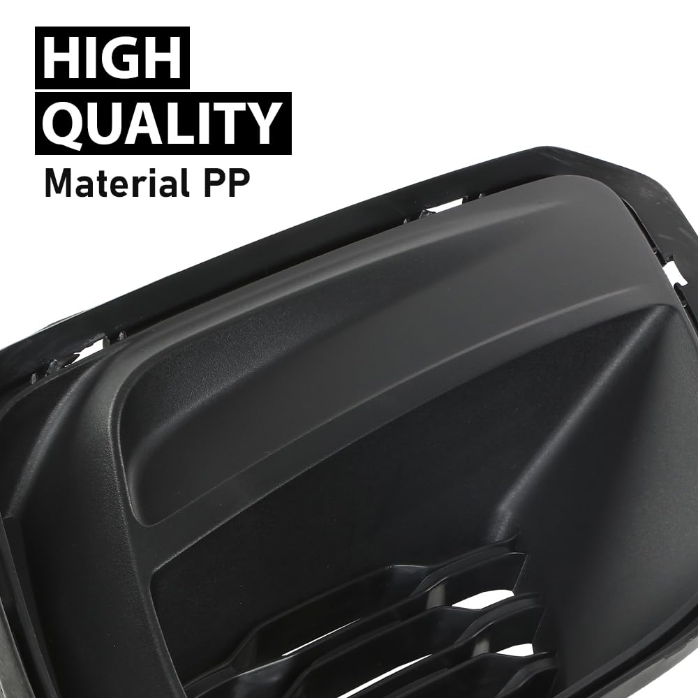 G-PLUS Front Left & Right Bumper Fog Light Cover Compatible with Dodge Charger 2020-2023