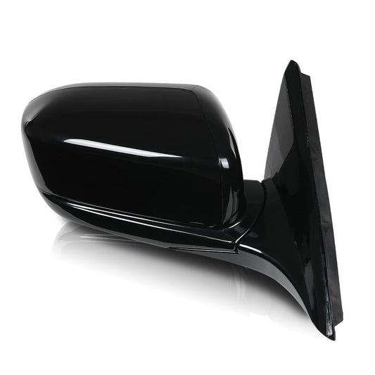 G-PLUS Power Mirror Right Passenger Side Compatible with Honda Accord 4-Door 2003-2007 Manual Folding 3-Pin HO1321152 76200SDAA13ZA Glossy Black