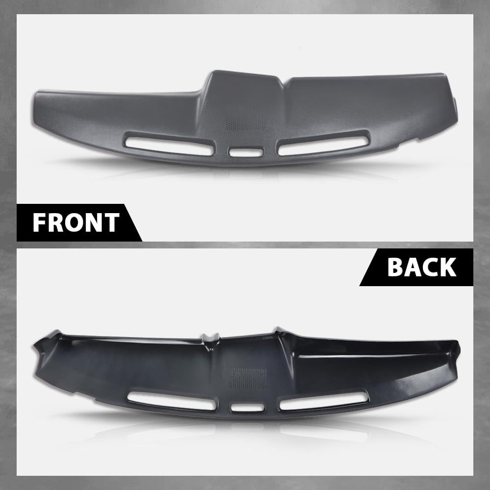 G-PLUS Dash Cover Compatible with Ford F100 F150 F250 F350 Bronco 1980-1986 12108LGR Light Gray