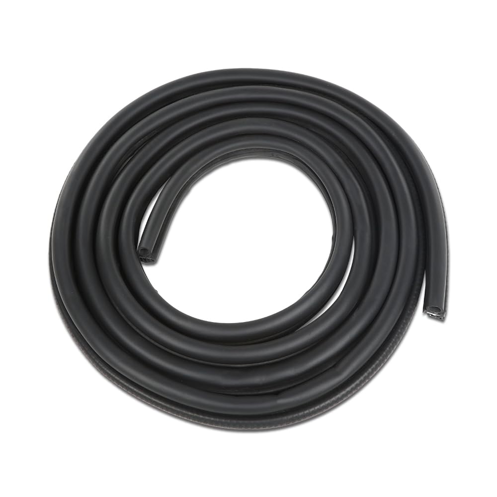 G-PLUS Front Door Rubber Weatherstrip Seal LH or Right 1pc Compatible with Cadillac Escalade 2002-2006 Fit for Chevy Silverado Suburban GMC Sierra 1999-2006