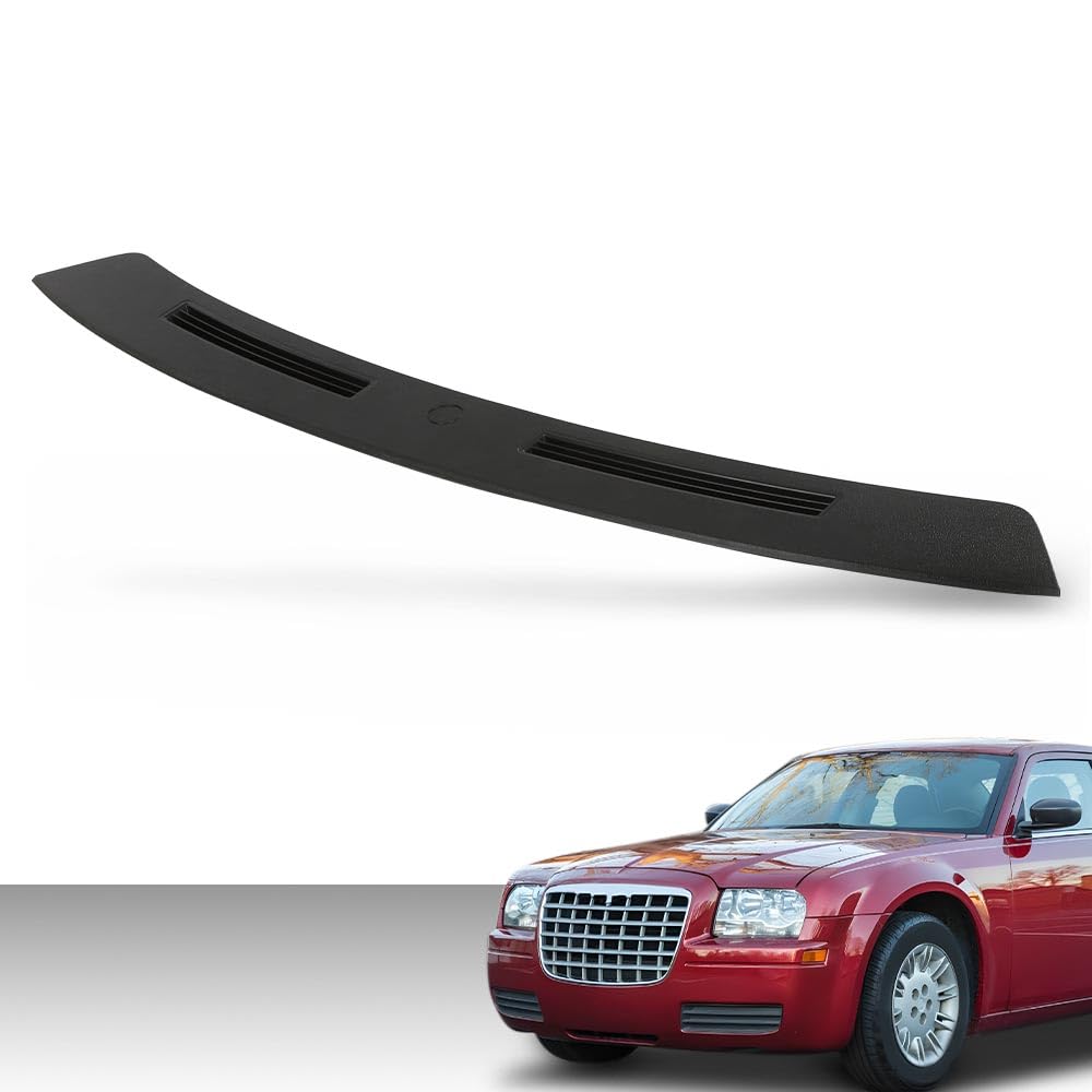 G-PLUS Defrost Vents Upper Dash Pad Trim Panel Slate Black Without Sun/Light Sensor Cutout Compatible with 2005-2007 Chrysler 300 STK8005