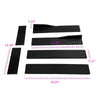 Universal 2 Meters / 76.7 Inch Side Skirt Extensions Rocker Panel Splitters Lip Kit