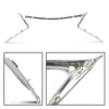 G-PLUS Front Bumper Grille Trim Surroud Compatible with 2015 2016 2017 NX200t NX300 F Sport Type LX1202108 5312178010 Chrome