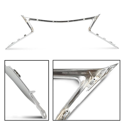 G-PLUS Front Bumper Grille Trim Surroud Compatible with 2015 2016 2017 NX200t NX300 F Sport Type LX1202108 5312178010 Chrome