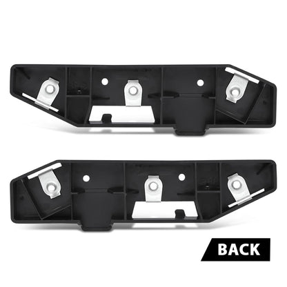 G-PLUS Pair Front Bumper Face Bar Brackets Retainer Mounting Braces Set, Compatible with Ford Edge (submodel: SE, SEL, Sport, Titanium) 2015-2018, LH Driver & RH Passenger 2PCS, FT4Z17C947A, FO1033108