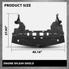 G-PLUS Engine Splash Shields Front Compatible with Buick Encore (submodel: Base, Convenience, Leather, Premium) 2013 2014 2015 2016, Fit Buick Encore Sport Touring 2016 94550786, GM1228150 Black