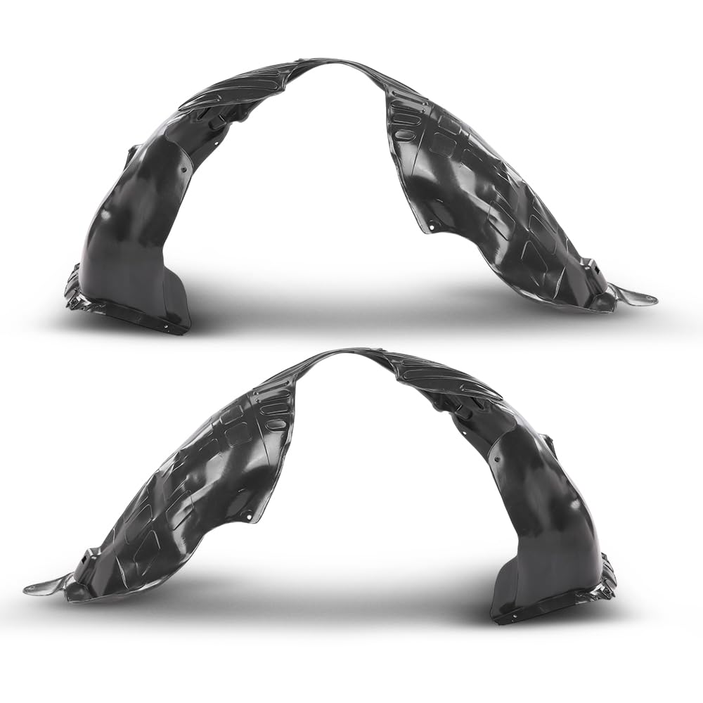 G-PLUS Front Driver & Passenger Side Left & Right Fender Liners Compatible with Kia Optima 2016-2018 86812D5000, 86811D5000 Direct OE Replacement 2 PCS Black
