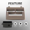 G-PLUS Single Din Radio Stereo Dash Kit Beige w/Storage Pocket Compatible with 1992-1994 Chevy Crew Cab Dually/Fits 1992-1994 Chevy Blazer Full Size/Fits 1988-1994 Chevy Pickup Full Size