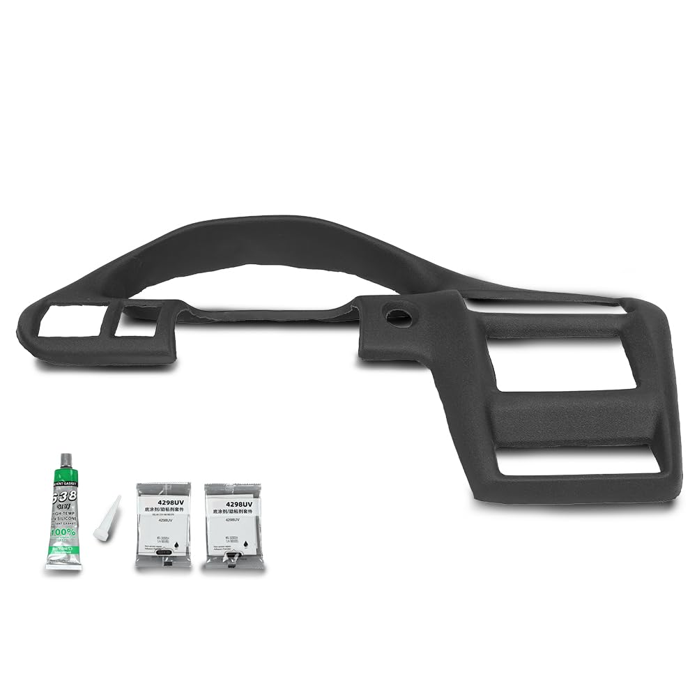 G-PLUS TPE Dashboard Dash Bezel Cover Compatible with Chevy Cavalier LS Sport 2002-2005/ Chevy Cavalier Z24 2000-2002/ Chevy Cavalier (submodel: Base, LS) 2000-2005