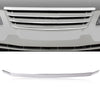 G-PLUS Hood Molding, Compatible with Toyota Avalon 2005-2010 Front Grille Chrome Trim Replace For #75770-AC010, TO1235100