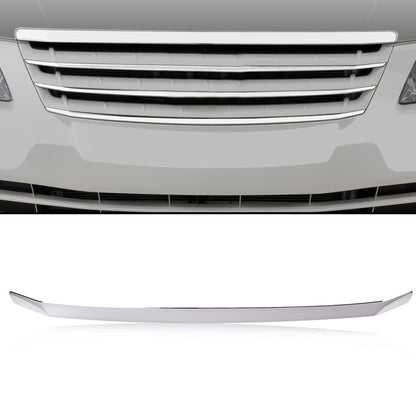 G-PLUS Hood Molding, Compatible with Toyota Avalon 2005-2010 Front Grille Chrome Trim Replace For #75770-AC010, TO1235100
