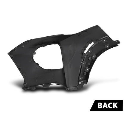 G-PLUS Front Bumper Cover Passenger Right Side Compatible with Chevy Trailblazer 2021-2022 NOT Fit RS Model 42749517, 42772012 Black