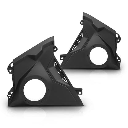 G-PLUS Front Dash 6.5" Speaker Panels Unloaded Panel Compatible with Can-Am Maverick R 2024+ All Models Fit Can-Am Maverick R Max 2025+ Black