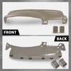 G-PLUS Upper Dashboard Dash Cover Compatible with Chevy Silverado GMC Sierra 1500 2500HD 3500 1999-2006/ Chevy Avalanche Tahoe Suburban 2000-2006/ GMC Yukon 2000-2006 (Brown ABS Plastic)