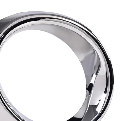 G-PLUS Fog Light Trim Compatible with 2013-2015 ES300h/ES350 Base 8148133040 LX1039104 8148233050 LX1038104 Chrome and silver Left Driver and Right Passenger Side Fog Light Trim