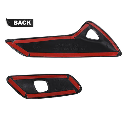 G-PLUS Carbon Fiber Interior Door Handle molding Cover Trims Compatible with Chevy Corvette C7 2014 2015 2016 2017 2018