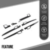 G-PLUS Dashboard Panel Trim Door Handle Trim Compatible with Jeep Grand Cherokee 2011-2021 7pcs Center Console Panel Trim & Inner Door Handle Trim
