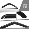 G-PLUS Rain Guards Compatible with Freightliner Cascadia 2007-2017