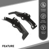 G-PLUS Pair Front Fender Splash Shield, Compatible with Audi Q5 2009-2017, Extension Wheel Spoile, Left Driver & Right Passenger Side 2PCS, 8R0853887, 8R0853888