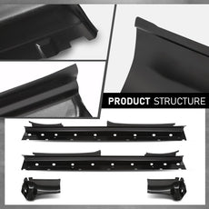 G-PLUS Rocker Panel Cab Corner Kit 4PCS for Chevy Silverado GMC Sierra 2014-2018 Product Features