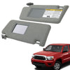 G-PLUS Gray Sun Visor with Mirror LH Driver & RH Passenger Side 1 Pair Compatible with Toyota Tacoma 2005-2015 74320-35C10-B0, 74310-35C10-B0, 74320-04181-B1, 74310-04181-B1