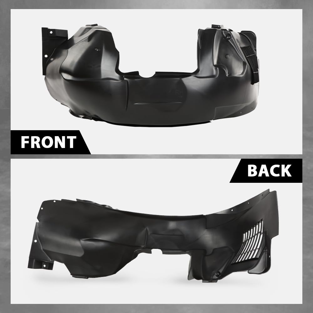 G-PLUS Fender Liner Splash Shield Front Right Compatible with Jaguar XF XFR XFR-S 2012-2015 C2Z22403