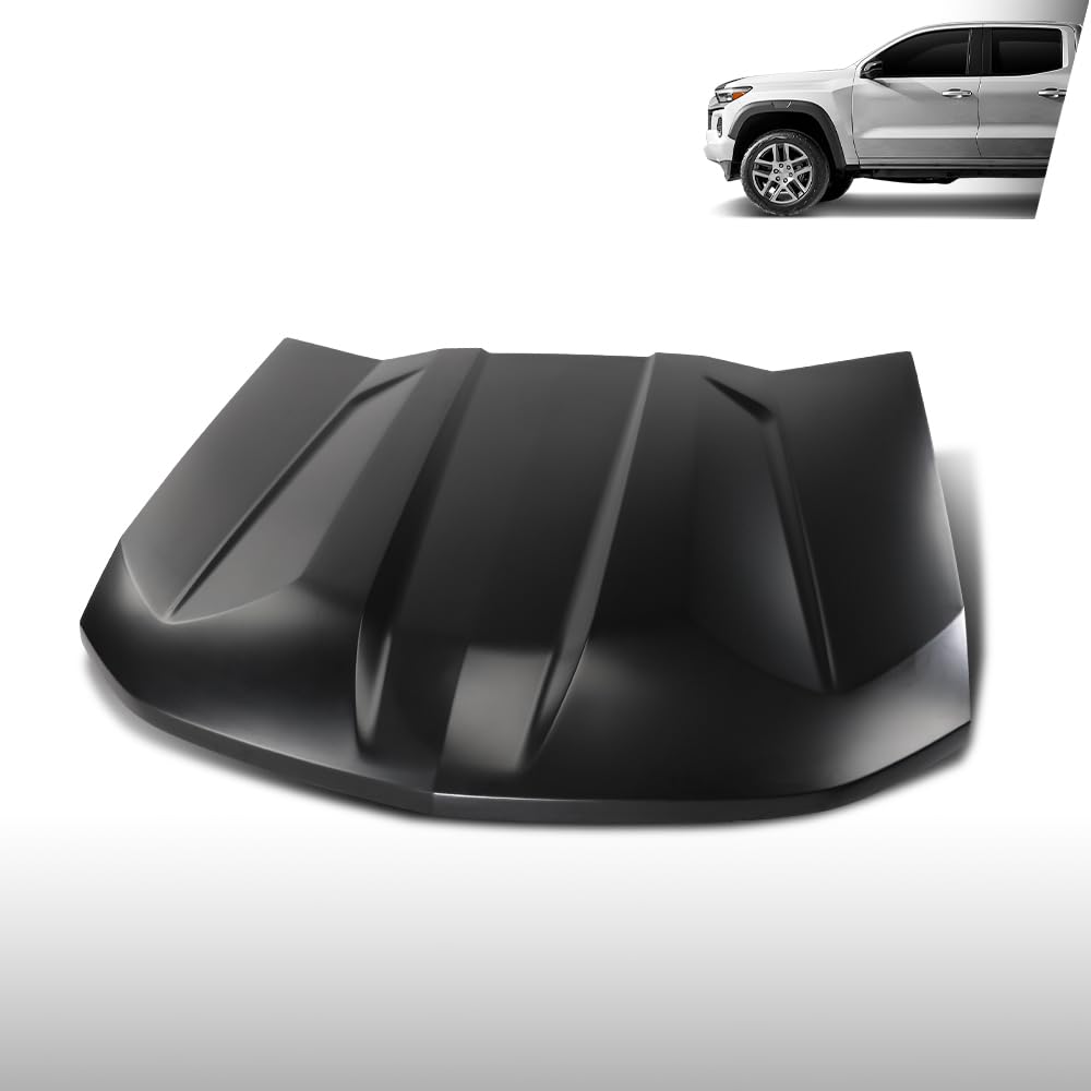 G-PLUS Front Hood Compatible with Chevy Colorado Z71 2023-2024 Black