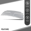 G-PLUS Rear Bumper Cover Trim Plate Board Compatible with Range Rover Evoque 2012-2018 Pure Models Only, Not Fit for Dynamic Models