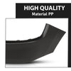G-PLUS Front Upper Primed Bumper End Filler Compatible with Dodge Ram 1500 2019 2020 2021 2022, 68403910AE, 68403911AE, CH1017103, CH1016103, Black